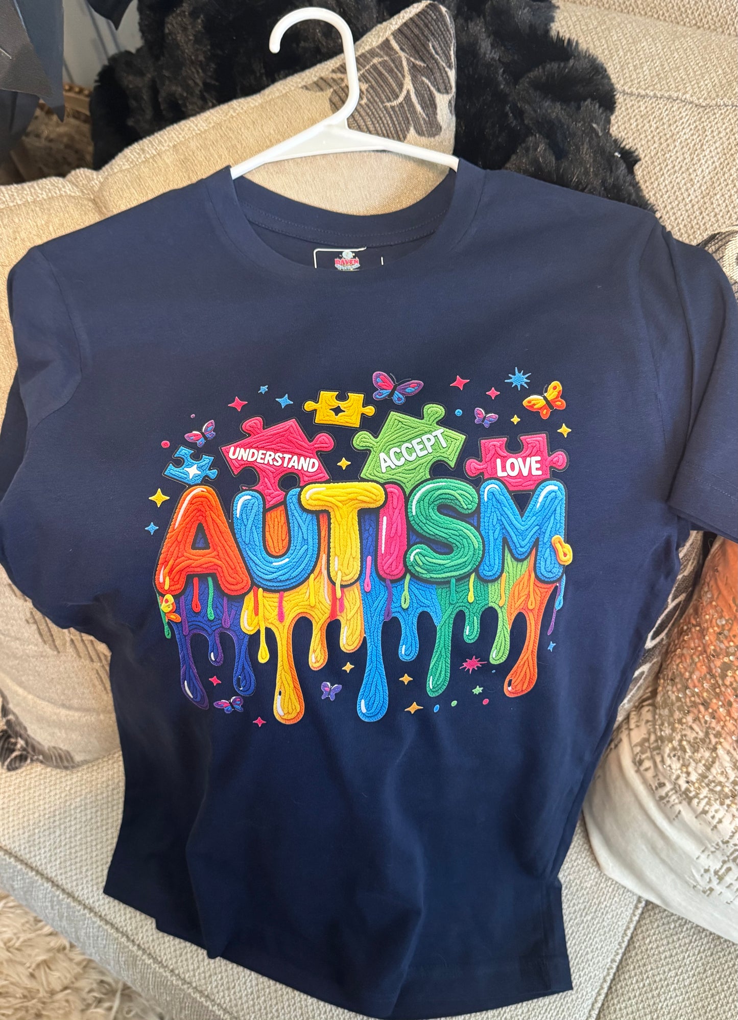 Austim - Three Words for Autism - Understand, Accept, Love