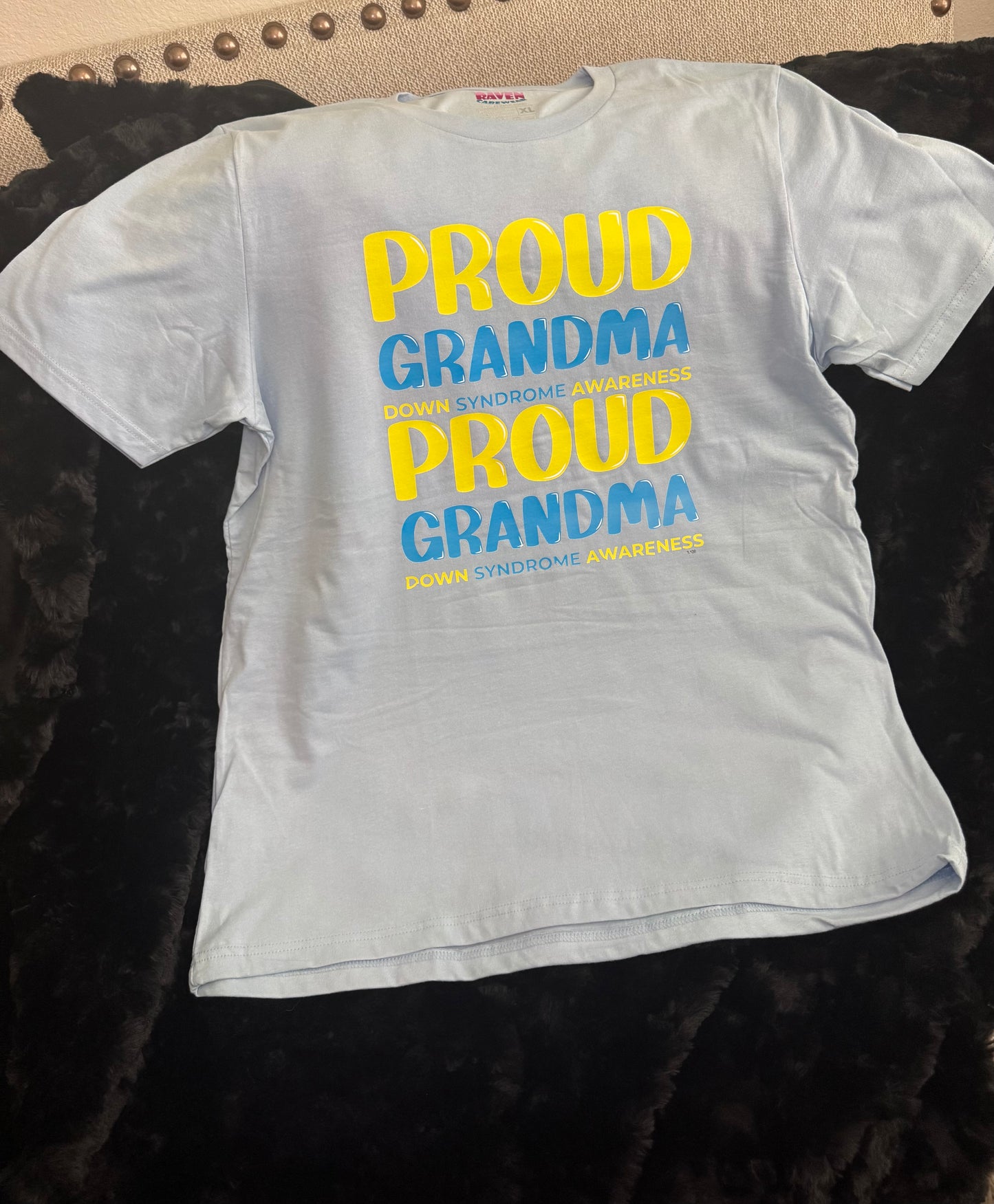 "Proud Grandma, Down Syndrome Awareness"
