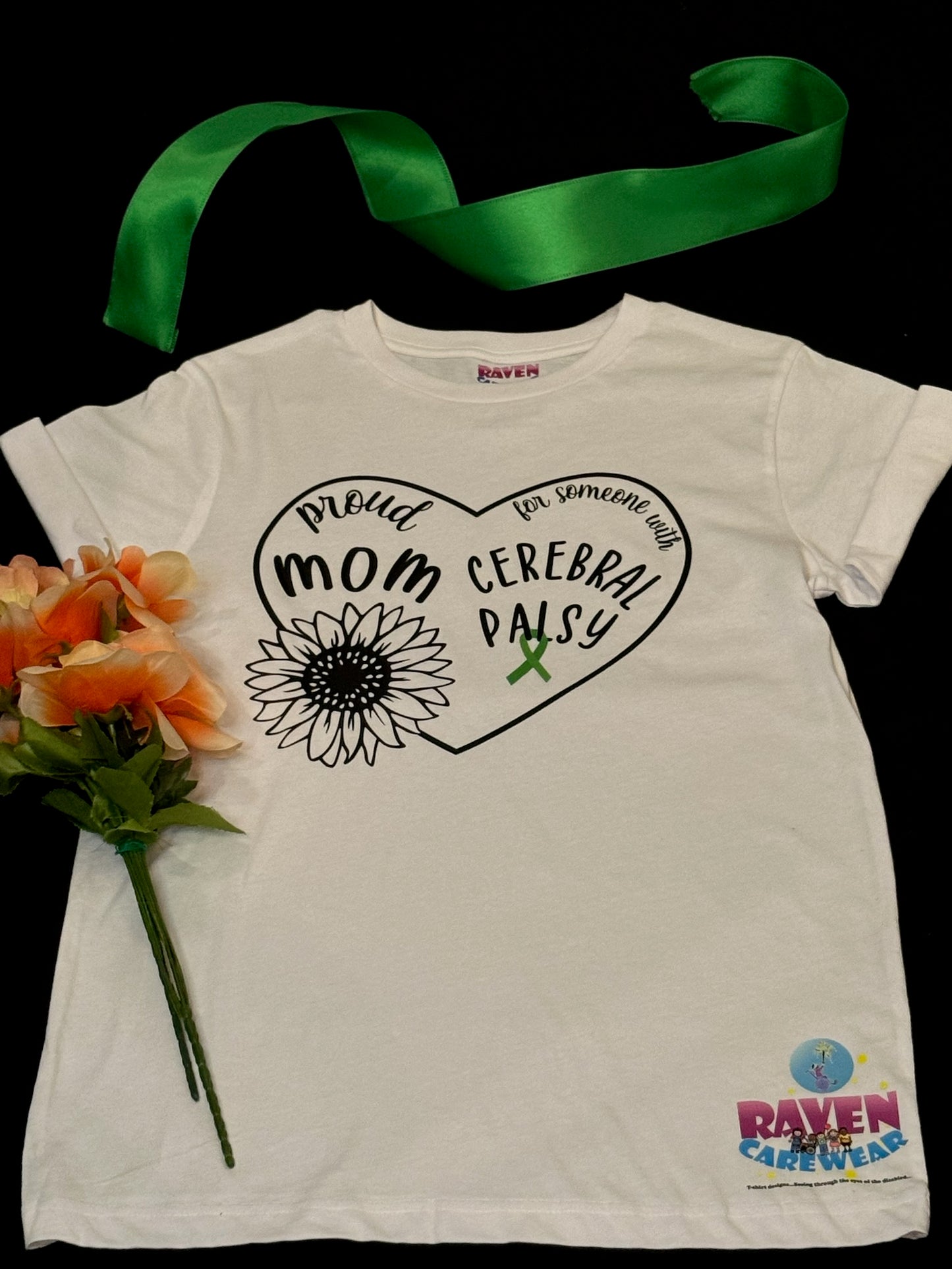 "Proud Mom of Someone with Cerebral Palsy" T-Shirt