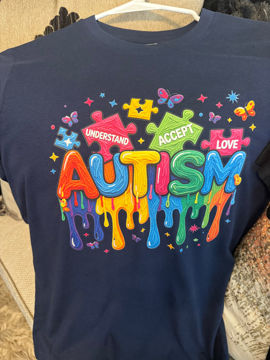 Austim - Three Words for Autism - Understand, Accept, Love