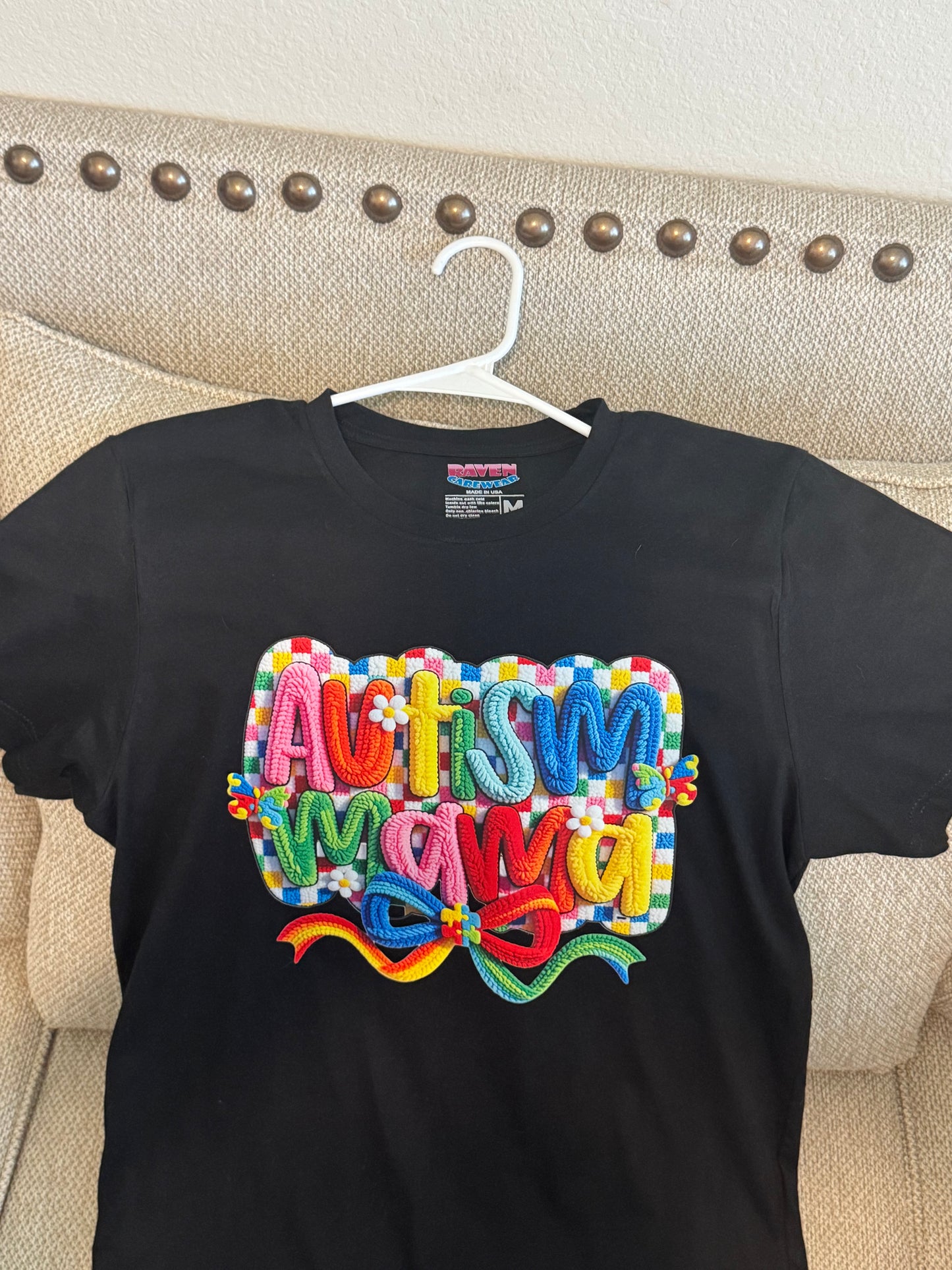 "Autism Mama" yarn design