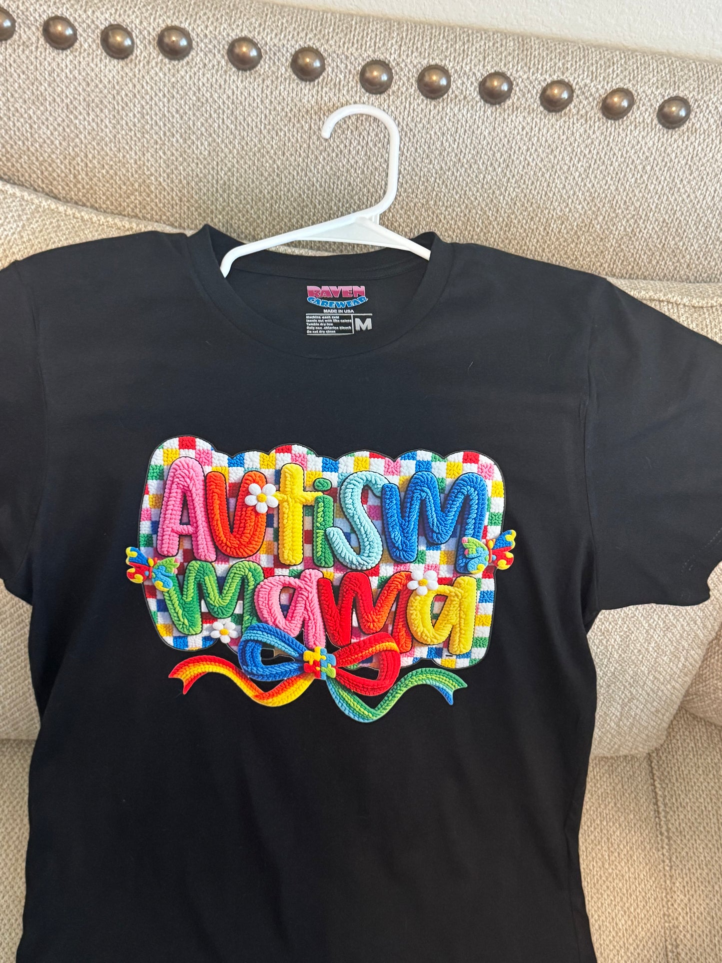 "Autism Mama" yarn design