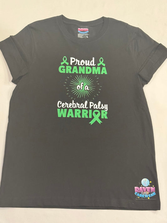 "Proud Grandma of a Cerebral Palsy Warrior"