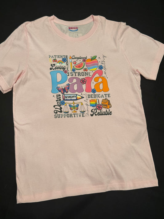 "PARA" (Paraprofessional) - ON SALE - NOW 20% OFF THRU SUN. AUG. 17TH
